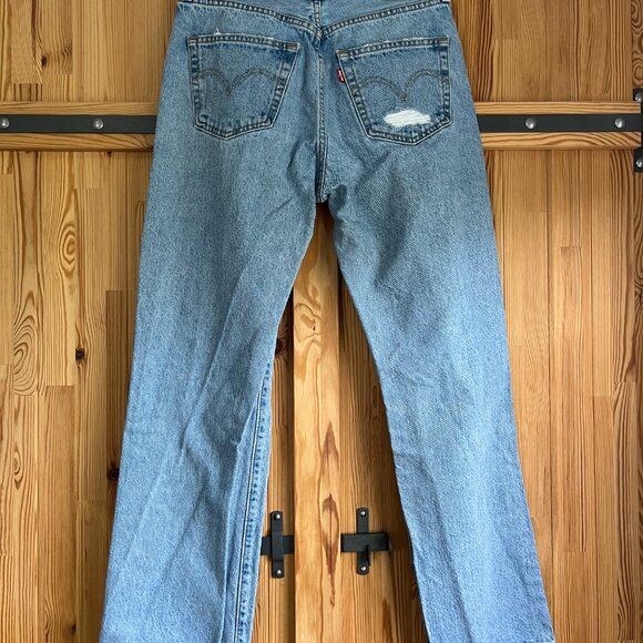 Levis distress 501 jeans, size 24 - Picture 4 of 4